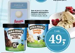Dagli'Brugsen Ben & Jerry's is eller Hansens økologisk tilbud