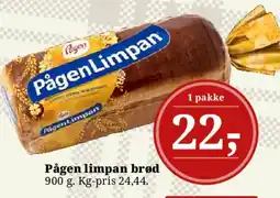 Dagli'Brugsen Pågen limpan brød tilbud