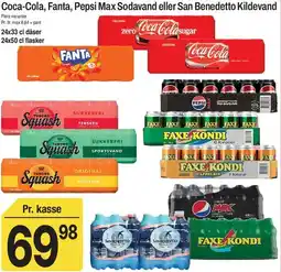 ABC Lavpris Coca-Cola, Fanta, Pepsi Max sodavand eller San Benedetto kildevand tilbud