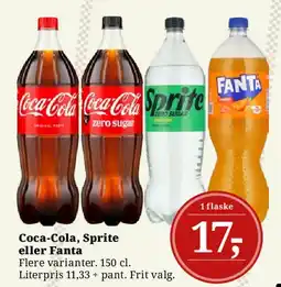 Dagli'Brugsen Coca-Cola, Sprite eller Fanta tilbud