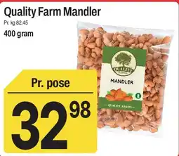 ABC Lavpris Quality Farm Mandler tilbud