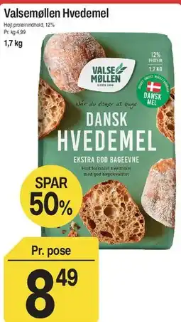 ABC Lavpris Valsemøllen Dansk Hvedemel tilbud