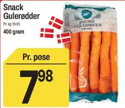 ABC Lavpris Snack Gulerødder tilbud