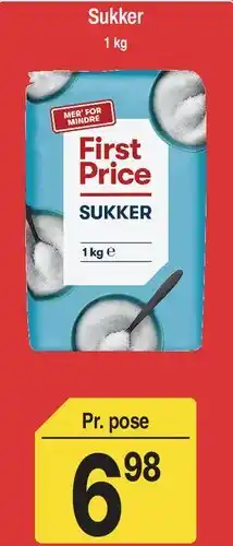 ABC Lavpris Sukker (First Price) tilbud