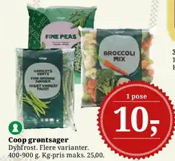 Dagli'Brugsen Coop grøntsager tilbud