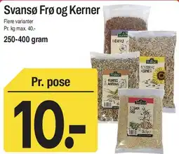 ABC Lavpris Svansø Frø og Kerner tilbud