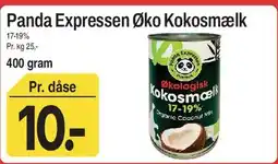 ABC Lavpris Panda Expressen Øko Kokosmælk tilbud