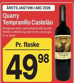 ABC Lavpris Quarry Tempranillo Castelão tilbud
