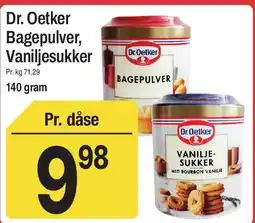 ABC Lavpris Dr. Oetker Bagepulver / Vaniljesukker tilbud