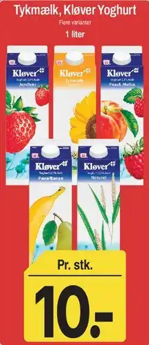 ABC Lavpris Tykmælk / Kløver Yoghurt tilbud