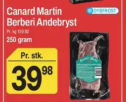 ABC Lavpris Canard Martin Berberi Andebryst tilbud