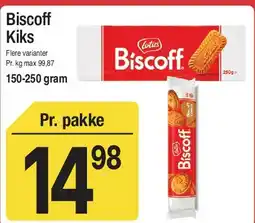 ABC Lavpris Biscoff Kiks tilbud