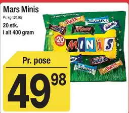 ABC Lavpris Mars Minis tilbud