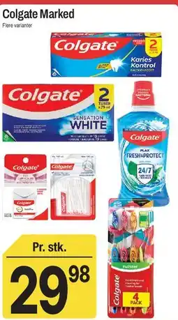 ABC Lavpris Colgate (flere varianter) tilbud