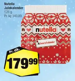 Calle Nutella Julekalender tilbud