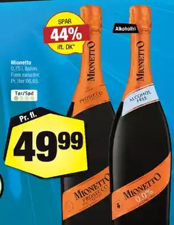 Calle Mionetto Prosecco (0,75 l) tilbud
