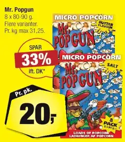 Calle Mr. Popgun Micro Popcorn tilbud