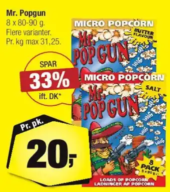 Calle Mr. Popgun Micro Popcorn tilbud