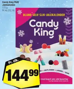 Calle Candy King Julekalender tilbud