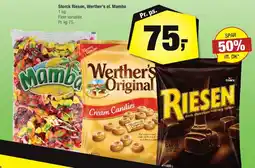 Calle Storck Riesen / Werther's / Mamba tilbud