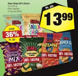 Calle Kims Chips (50% ekstra) tilbud