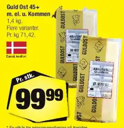 Calle Guld Ost 45+ tilbud