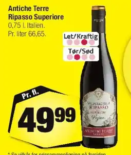 Calle Antiche Terre Ripasso Superiore tilbud