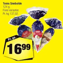 Calle Toms Snebolde tilbud