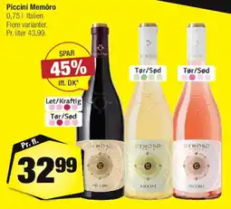 Calle Piccini Memoro tilbud