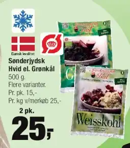 Calle Sønderjydsk Hvid el. Grønkål tilbud