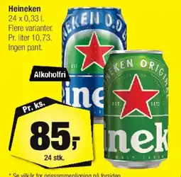 Calle Heineken tilbud
