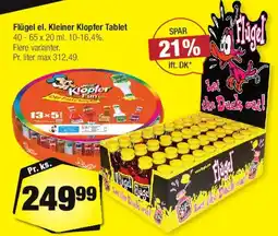 Calle Flügel / Kleiner Klopfer Tablet tilbud