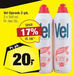 Calle Vel Opvask 2-pk tilbud