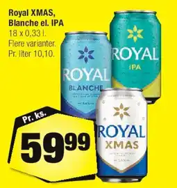 Calle Royal (XMAS / Blanche / IPA) tilbud