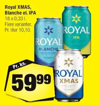 Calle Royal (XMAS / Blanche / IPA) tilbud