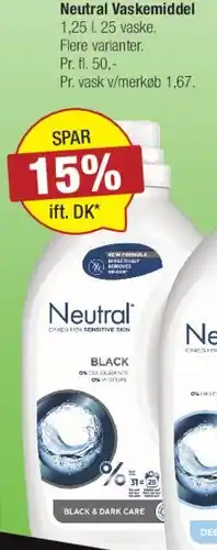 Calle Neutral (Black & Dark Care) tilbud
