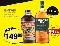 Calle Tullamore D.E.W. tilbud