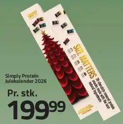 Fleggaard Simply Protein Julekalender 2026 tilbud