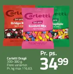 Fleggaard Carletti Dragé tilbud