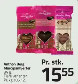Fleggaard Anthon Berg Marcipan tilbud
