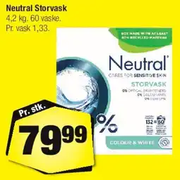 Calle Neutral Storsvask tilbud