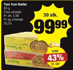 Calle Yum Yum Nudler (30 stk) tilbud