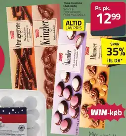 Fleggaard Toms Klassiske Chokolader tilbud