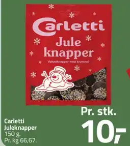 Fleggaard Carletti Juleknapper tilbud
