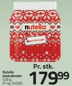 Fleggaard Nutella Julekalender tilbud