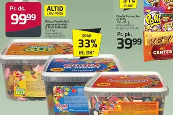 Malaco / Lagerman tuber (Familie Guf / Lagerman Konfekt / Godt & Blandet)