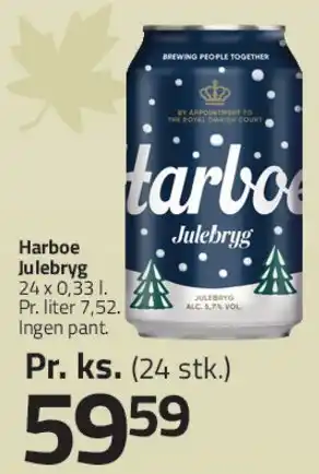 Fleggaard Harboe Julebryg tilbud