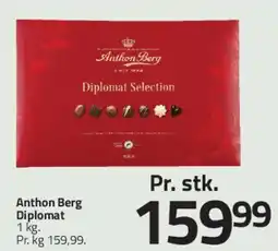 Fleggaard Anthon Berg Diplomat Selection tilbud