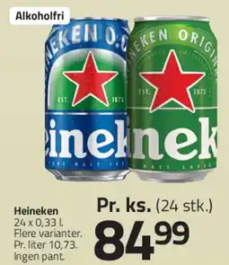 Fleggaard Heineken tilbud