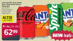 Fleggaard Coca‑Cola / Fanta / Sprite (dåser) tilbud